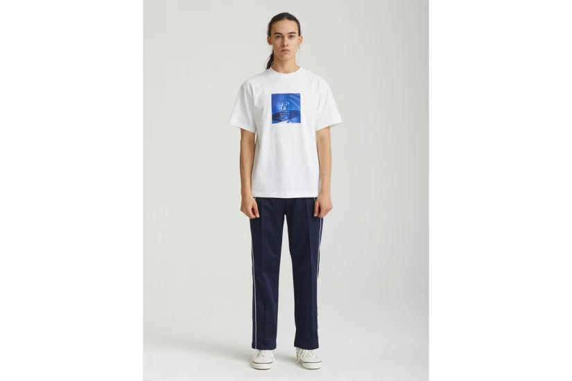 Huf H Class Emblem Ανδρικό Κοντομάνικο T-Shirt Λευκό