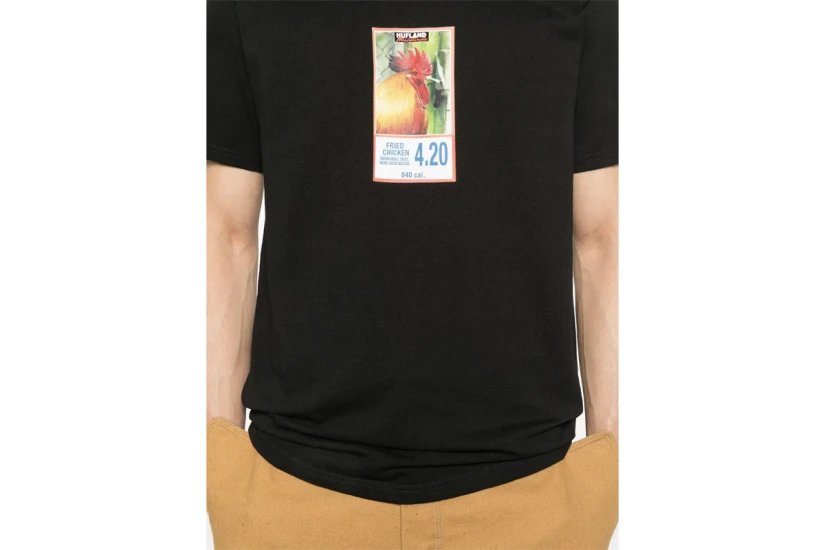 Huf Fried Ανδρικό Κοντομάνικο T-Shirt Μαύρο