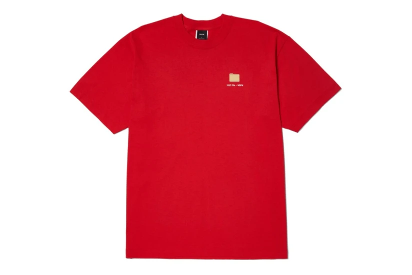 Huf Desktop Ανδρικό Κοντομάνικο T-Shirt Κόκκινο