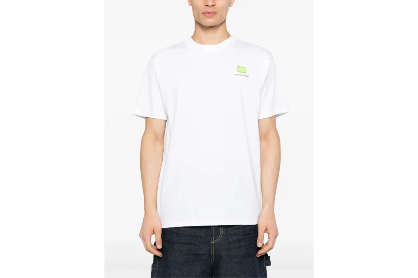 Huf Desktop Ανδρικό Κοντομάνικο T-Shirt Λευκό