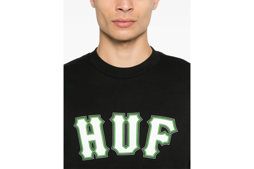 Huf Giant Ανδρικό Κοντομάνικο T-Shirt Μαύρο