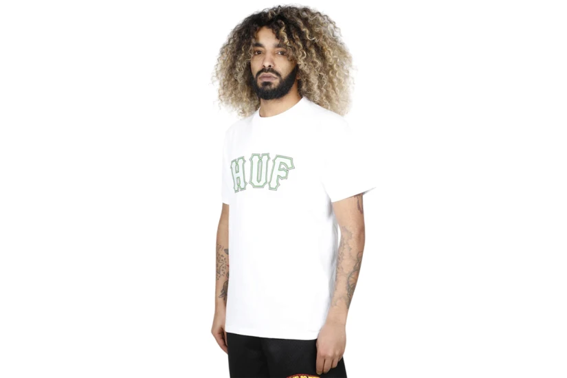 Huf Giant Ανδρικό Κοντομάνικο T-Shirt Λευκό