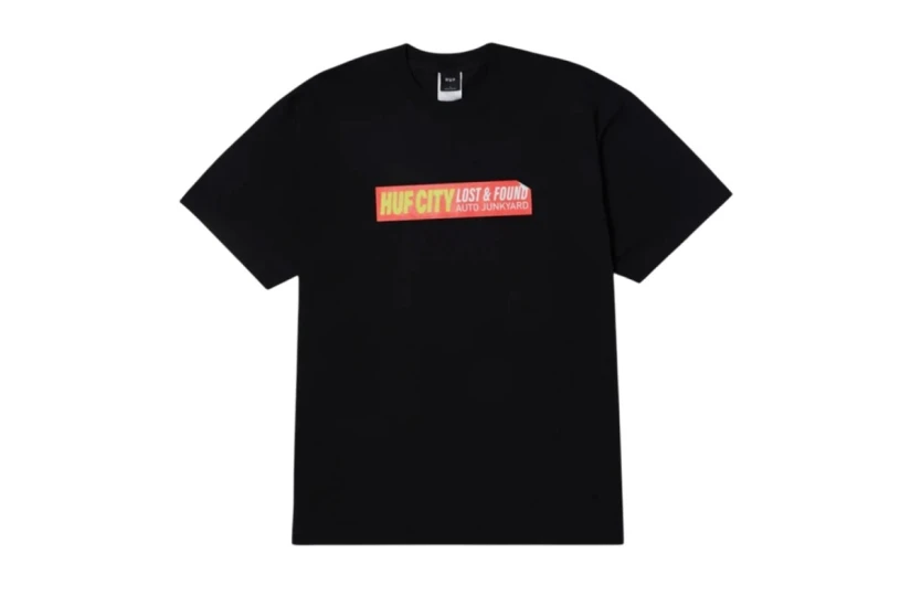 Huf Big Dawg Ανδρικό Κοντομάνικο T-Shirt Μαύρο
