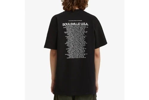 Huf X Stax Soulsville Usa S-S T-Shirt Ανδρικό (TS02406 BLACK)