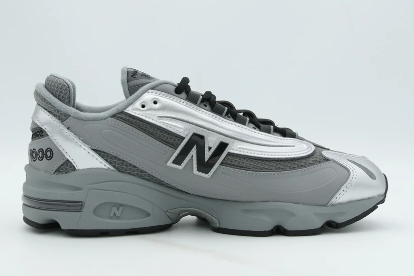 New Balance 1000 Unisex Sneakers Γκρι Σκούρο, Ασημί