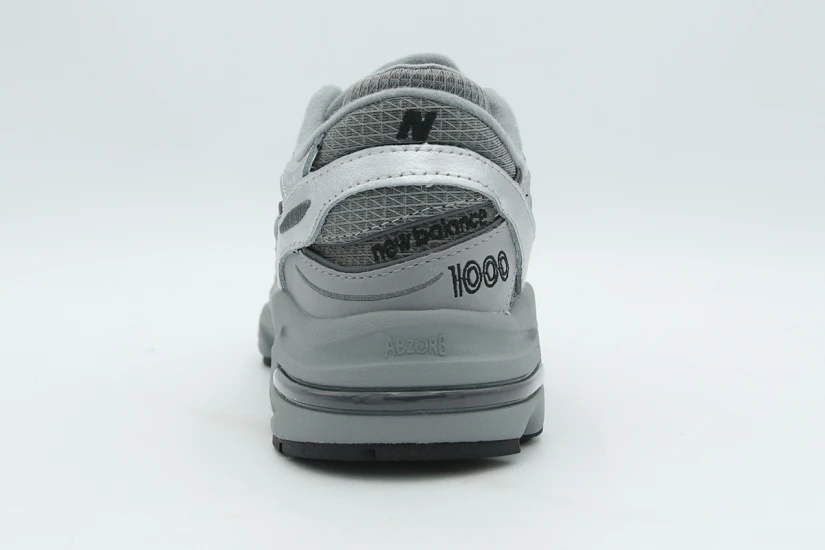 New Balance 1000 Unisex Sneakers Γκρι Σκούρο, Ασημί