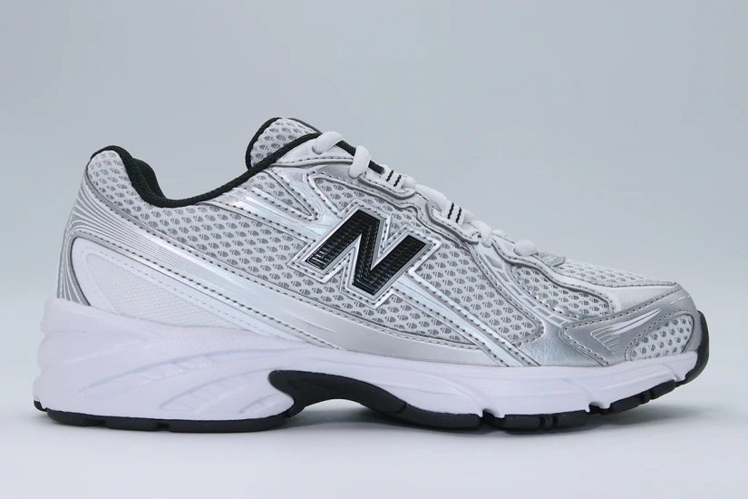 New Balance 740 Unisex Sneakers Ασημί, Μαύρα, Λευκά