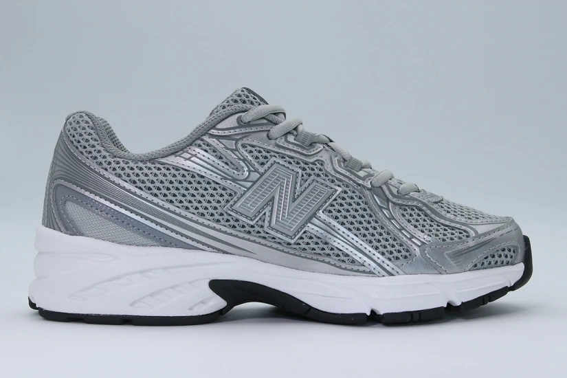 New Balance 740 Unisex Sneakers Ασημί, Λευκά