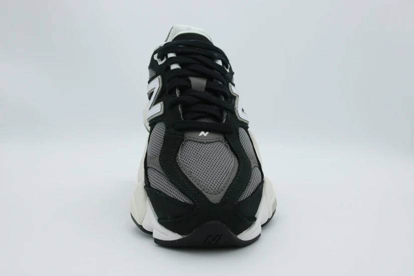New Balance 9060 Unisex Sneakers Μαύρα, Γκρι Σκούρο, Λευκά