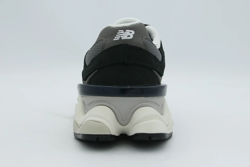 New Balance 9060 Unisex Sneakers Μαύρα, Γκρι Σκούρο, Λευκά