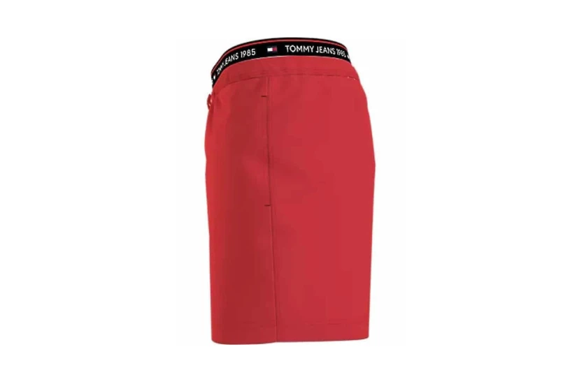 Tommy Jeans Ανδρικό Μαγιό Σορτς Κόκκινο