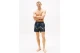 Tommy Jeans Medium Drawstring Print Ανδρικό Μαγιό Σορτς Μπλε Σκούρο