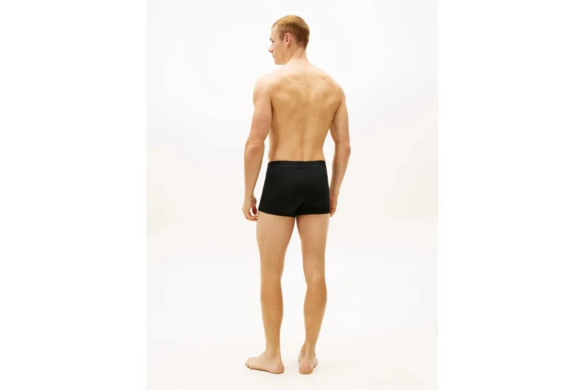 Tommy Jeans Original Logo Waistband Ανδρικά Εσώρουχα Boxer Μαύρα 3-Τεμάχια