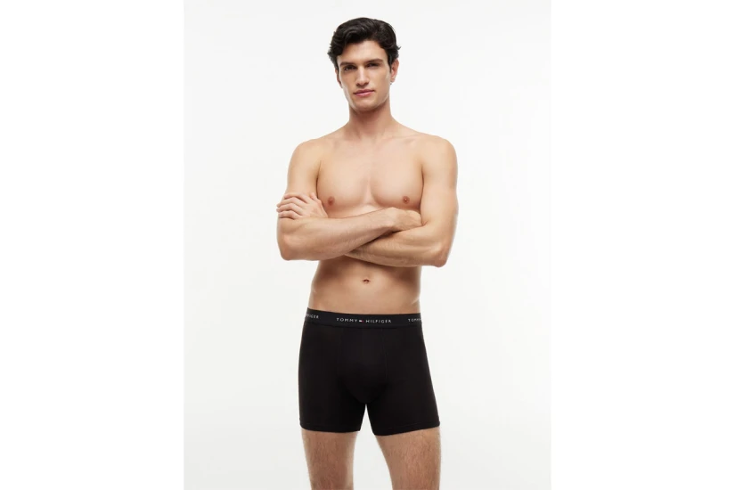 Tommy Jeans Logo Waistband Εσώρουχο Boxer 3-Τεμάχια (UM0UM03921 0XN)