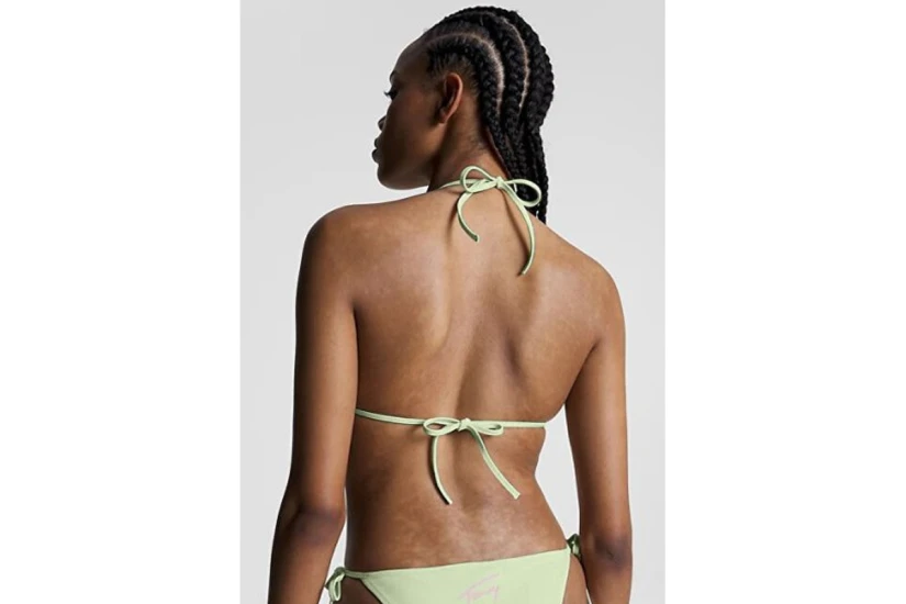 Tommy Jeans Triangle Rp Γυναικείο Μαγιό Bikini Top Μέντα