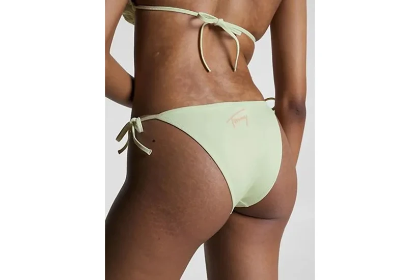 Tommy Jeans Cheeky Γυναικείο String Μαγιό Bikini Bottom Μέντα