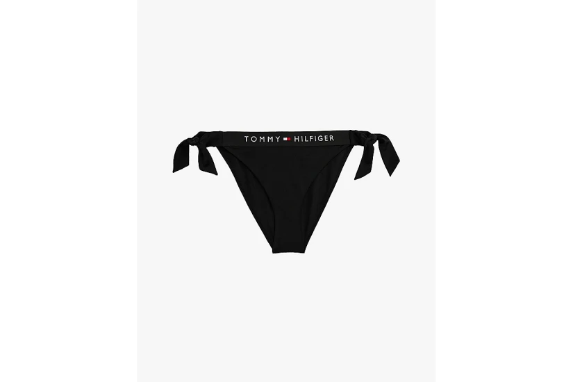 Tommy Jeans Γυναικείο Cheeky Side Tie Bikini Bottom Μαύρο