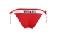 Tommy Jeans Side Tie Γυναικείο String Μαγιό Bikini Bottom Κόκκινο