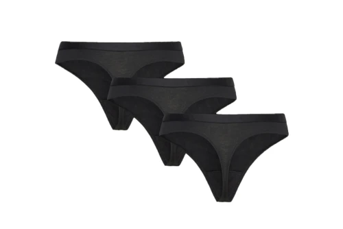 Tommy Jeans 3P Classic Εσώρουχο String 3 - Τεμάχια (UW0UW05013 0VA)