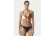 Tommy Jeans Triangle Rp Γυναικείο Μαγιό Bikini Top Λευκό, Κόκκινο, Μπλε Σκούρο