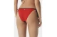 Tommy Jeans V String Side Tie Γυναικείο Μαγιό Bikini Bottom Μπλε Σκούρο, Κόκκινο