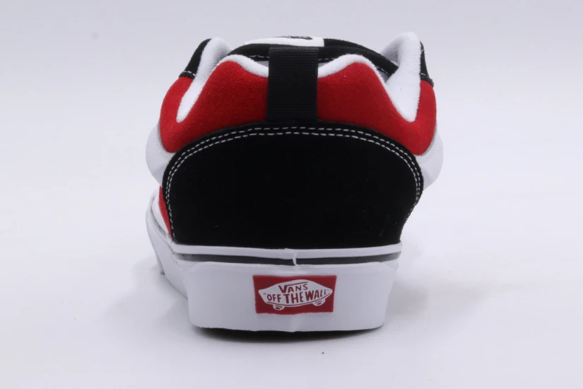 Vans Knu Skool Ανδρικά Χαμηλά Sneakers Κόκκινα, Μαύρα, Λευκά