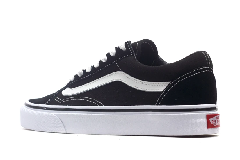 Vans Old Skool Χαμηλά Sneakers Μαύρα, Λευκά