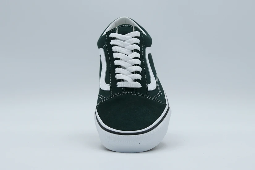 Vans Old Skool Ανδρικά Sneakers Κυπαρισσί, Λευκά