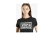 Vans Rugged Box Logo Γυναικεία Κοντομάνικη Μπλούζα Μαύρη