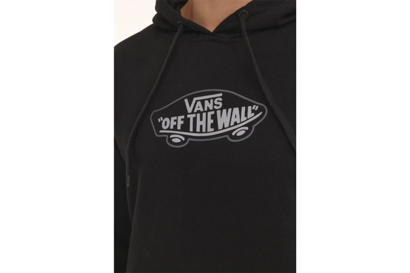 Vans Off The Wall Ανδρικό Φούτερ Με Κουκούλα Μαύρο