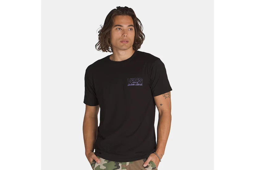 Vans Shop Front Ανδρικό Κοντομάνικο T-Shirt Μαύρο