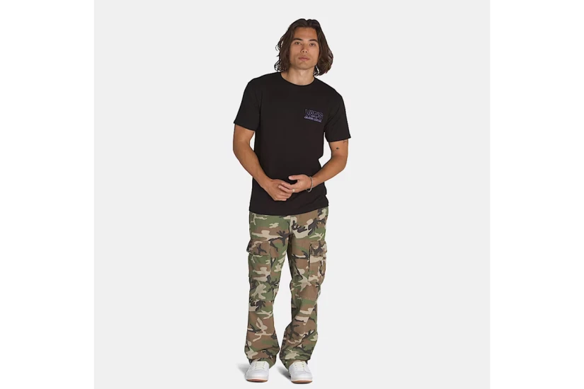 Vans Shop Front Ανδρικό Κοντομάνικο T-Shirt Μαύρο