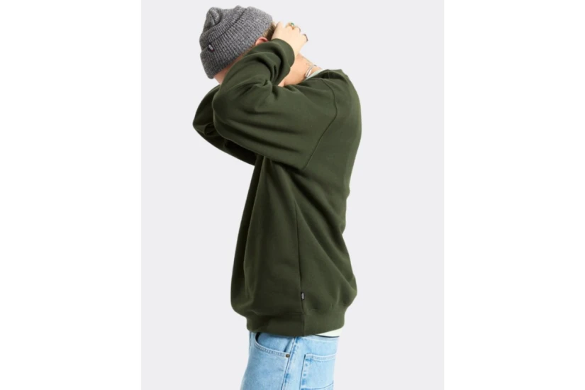 Vans Left Chest IΙ Ανδρική Μακρυμάνικη Μπλούζα Κυπαρισσί