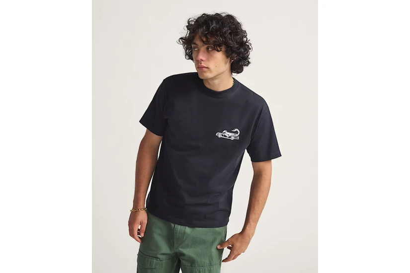 Vans Sting Wagon Ανδρικό Κοντομάνικο T-Shirt Μαύρο