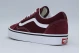 Vans Old Skool Unisex Sneakers Βυσσινί, Λευκά