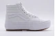 Vans SK8-Hi Stacked Γυναικεία Flatform Μποτάκια Λευκά