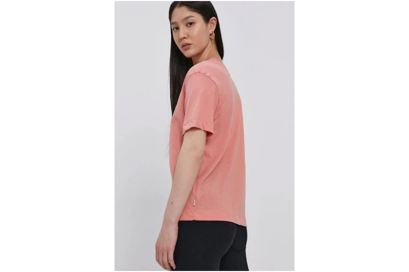 Vans Junior V Boxy Γυναικείο Κοντομάνικο T-Shirt Ροζ