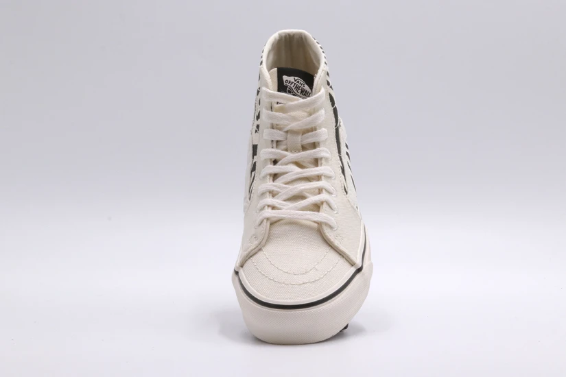 Vans Sk8-Hi Tapered Sneakers Μποτάκια Λευκά, Μαύρα