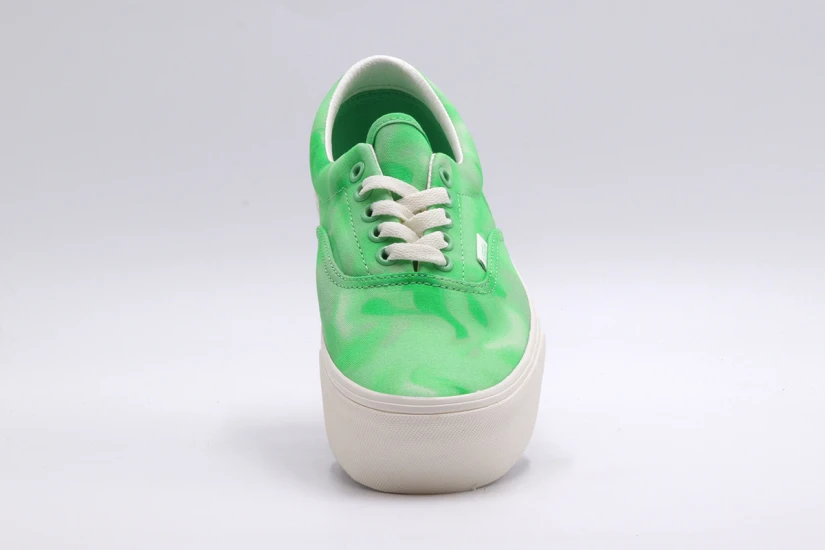 Vans Era Stackform Sneakers με Πλατφόρμα Πράσινα, Λευκά
