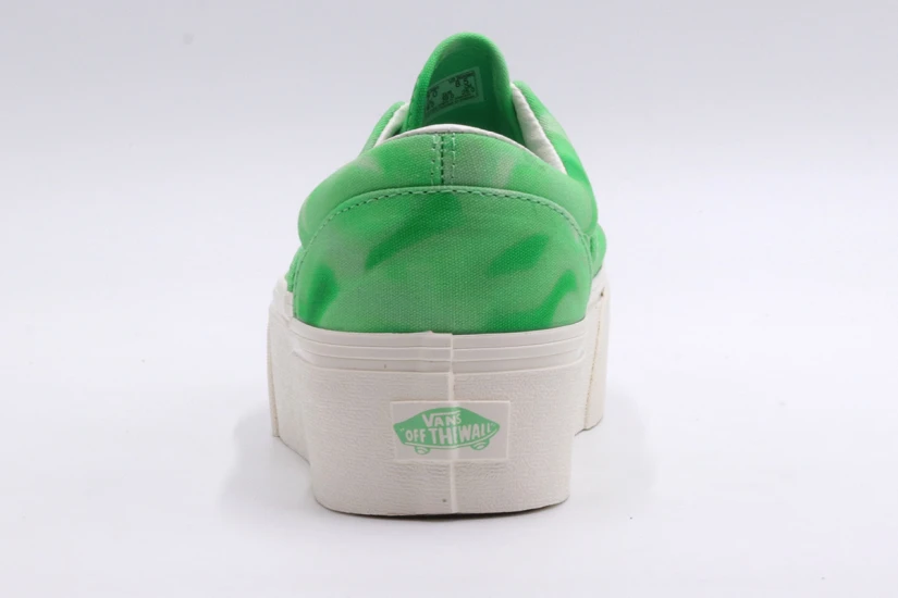 Vans Era Stackform Sneakers με Πλατφόρμα Πράσινα, Λευκά