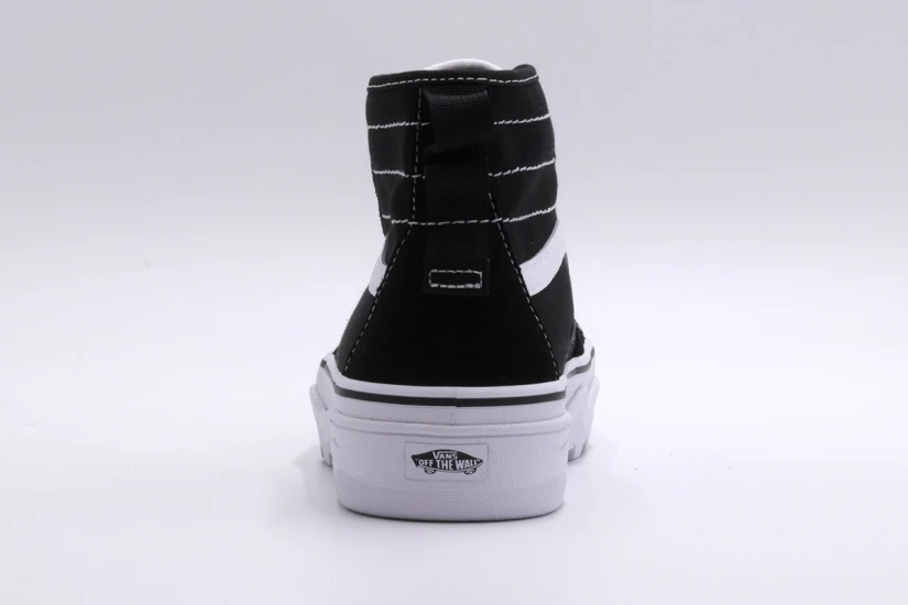 Vans Sk8-Hi Sentry Sneakers Μποτάκια με Πλατφόρμα Μαύρα, Λευκά