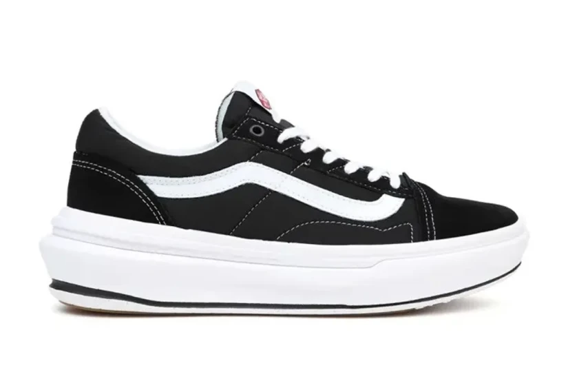 Vans Old Skool Over Sneakers Μαύρα, Λευκά