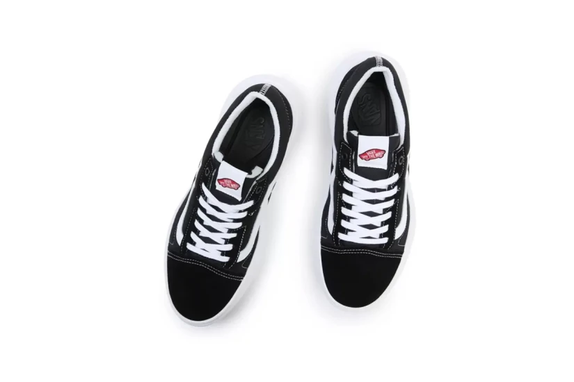 Vans Old Skool Over Sneakers Μαύρα, Λευκά