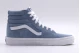 Vans Sk8-Hi Ανδρικά Sneakers Μποτάκια Γαλάζια, Λευκά
