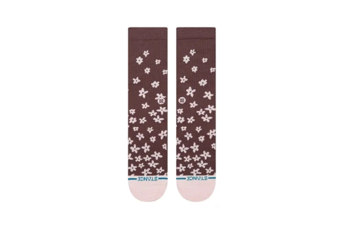 Stance Floral Dreams Crew Κάλτσες Ψηλές 1 Ζευγάρι (W556C26FLO-BRN)