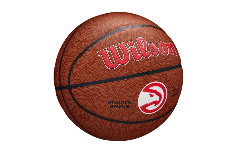 Wilson NBA Team Alliance Atlanta Hawks Μπάλα Μπάσκετ Καφέ
