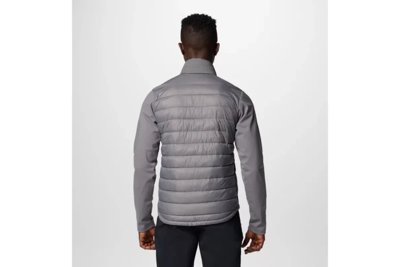 Columbia Tech Hybrid Ανδρικό Softshell Μπουφάν Γκρι