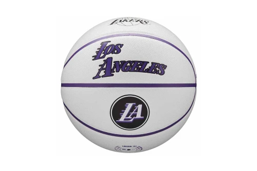 Wilson Nba Team City Collector Los Angeles Lakers Μπάλα Μπάσκετ (WZ4016414)