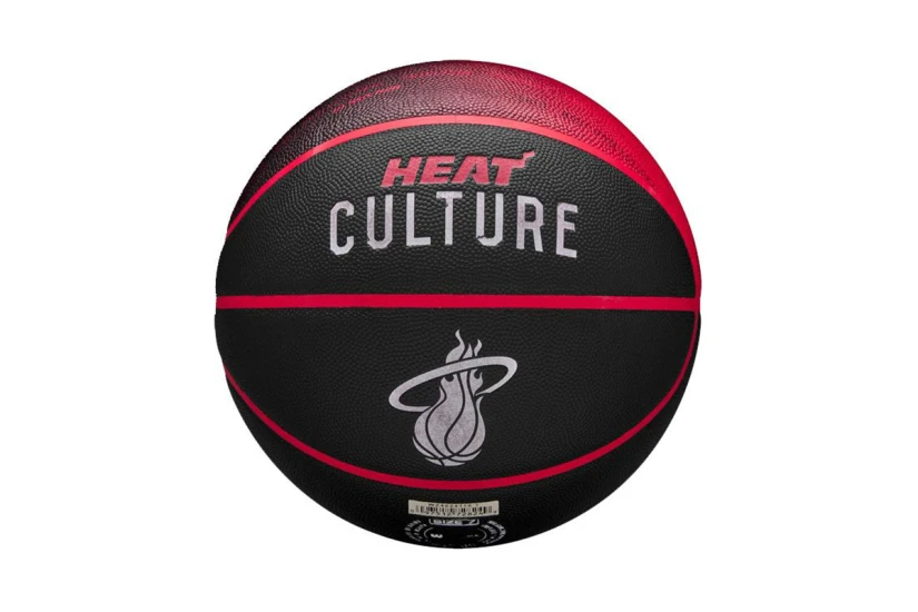 Wilson NBA Miami Heat Team City Collector 2023 Μπάλα Μπάσκετ
