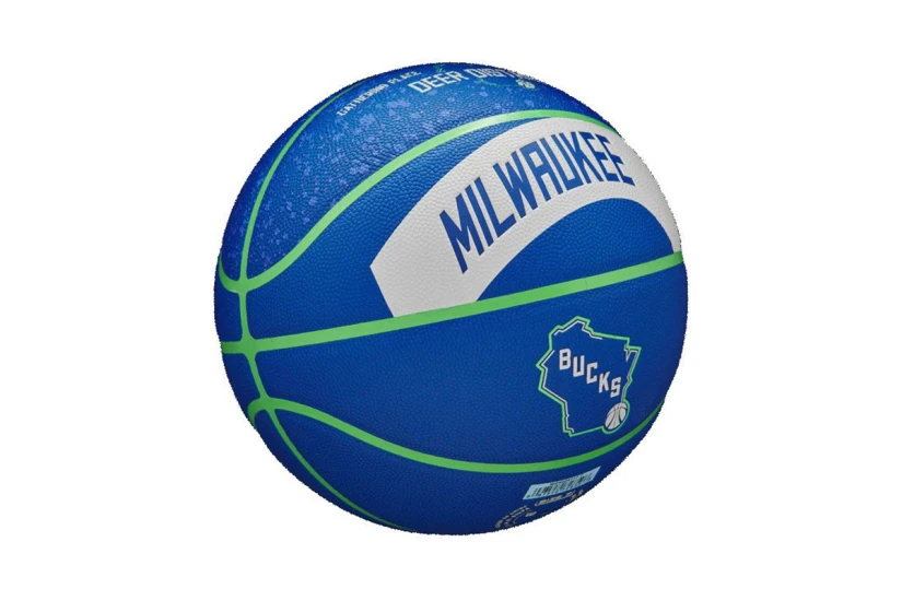 Wilson NBA Milwaukee Bucks Team City Collector 2023 Μπάλα Μπάσκετ